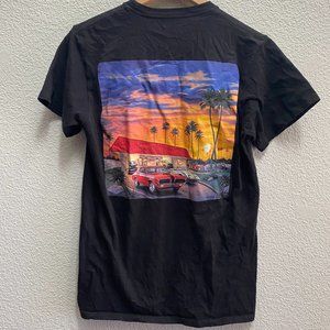 IN-N-Out Burger California Short Sleeve Black T-Shirt Men's Small